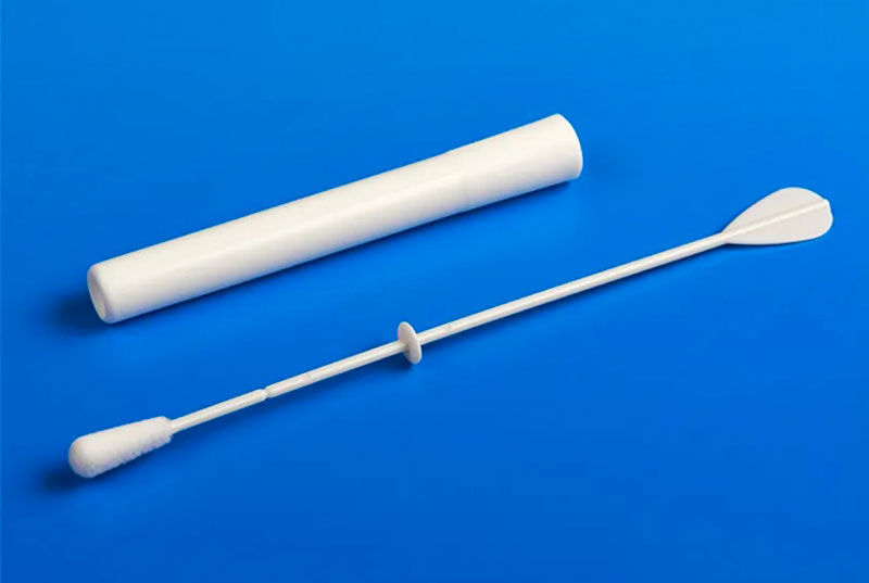 95000L Flocked Sampling Cervical Swab 